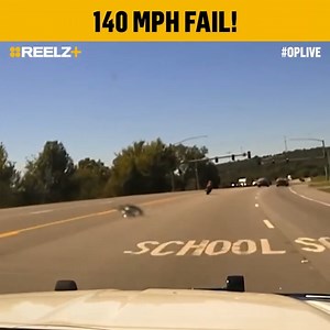 90K views · 1.7K reactions |  A high-speed pursuit in #Springdale, Arkansas, hit 140 mph before it ended in a shocking head-on collision with an ASP patrol car. One wrong move — and it was game over.  The real story doesn’t stop here. Keep watching on REELZ+. reelzplus.com #OPLive #OPNation #REELZ #REELZPlus | REELZ | Facebook