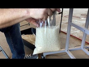 Repackaging Rice from Big Bags to Small Bags