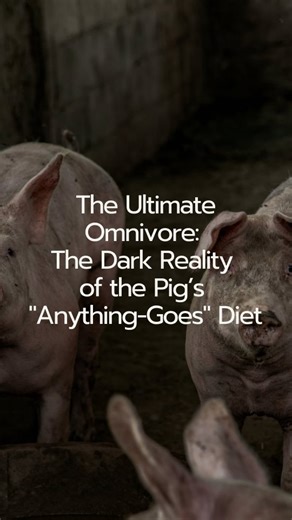 Factually Interesting | The Ultimate Omnivore: The Dark Reality of the Pig’s "Anything-Goes" Diet Pigs have quite the reputation for being exceptionally... | Instagram