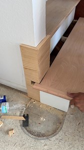 1.1M views · 28K reactions | New stairs tread. Nuevo escalon #woodworking #construction #tips #viral #fallowers #foryouシ | Olman Castellanos | Facebook