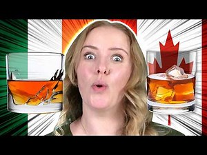 Irish People Try Irish Whiskey Vs Canadian Whisky
