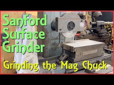 Mounting and Cleaning up an Electronic Mag Chuck for the Sanford Surface Grinder