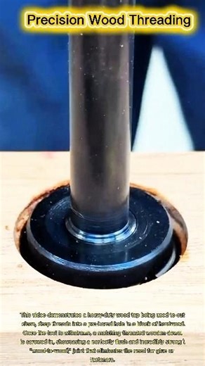 Precision Wood Threading