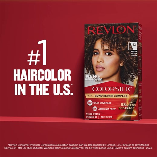 28K views | Revlon ColorSilk™ now with Bond Repair Complex. Up to 98% less breakage vs. uncolored hair. | Revlon | Facebook