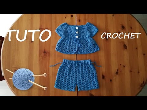 TUTO CROCHET Comment faire un short