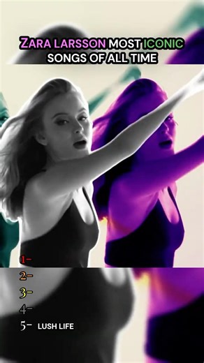 Zara Larsson MOST ICONIC SONGS OF ALL TIME 🔥#zaralarsson #lushlife #symphony #musicshorts#euro2016