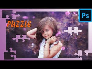 How to Make a Puzzle from a Photo in Adobe Photoshop