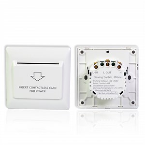 [Hot Item] High Quality Hotel Energy Saving Switch Insert RFID Card to Get Room Power RFID Power Switch