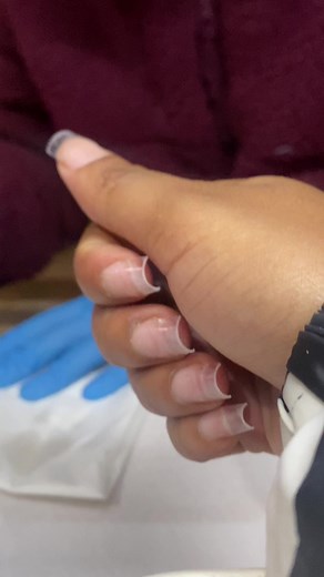 Back to schhol set🧸🤍 Love my nail tech sm man🥺 #fypシ #nails