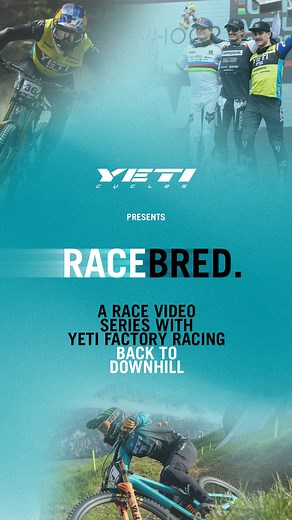Yeti Cycles on Instagram: "Yeti returns to the DH World Cup stage, years after legends like Aaron Gwin, Sam Blenkinsop, Jack Moir, Jared Graves, and a young Richie Rude built a legacy racing in Turq. Today, @cam.bal, @richie_rude1, and rising junior talent mark our return.⁠ ⁠ Race Bred: Back to Downhill tells the story of our Special Projects DH bike—born from Richie Rude’s request to return to downhill. Yeti Co-Owner Steeve Hoogendoorn and VP of Engineering Peter Zawistowski share the design pr
