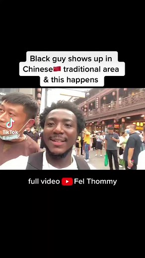 162K views · 2.3K reactions | Check out the full video on YouTube; FelThommy. Link is also in the comments #chinatravel #chineselanguage #chinesefood #languagelearning #elders #chinesegirl #chineseculture #chinese #blackinchina #China #chinalife #blackhistory #blackexcellence | Felthommy | Facebook