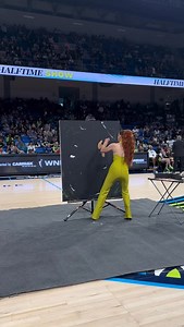 1.6K views · 1.9K reactions | A special halftime performance in Dallas ✨ Speed painter Annika Wooton took the court to create something special for opening night. Can you guess who she painted?  | WNBA | Facebook