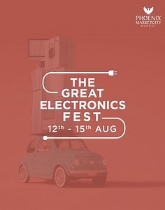 Cool gizmos are on their way 🎧📱​ It's time for the Great Electronics Fest! Shop for the latest gadgets for ₹1,00,000 or more and stand a chance to win a premium BMW bike. Also, win an assured food experience for 2 at our fine-dining outlets. ​ #MarketcityTech #MarketcityMumbai #Tech #TheGreatElectronicsFest #Gadgets #Electronics #Gizmos | Phoenix Marketcity - Mumbai