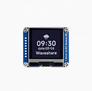 [Hot Item] Raspberry Pi 1.5 Inch OLED Black White Display Module Sh1107-Driver Spi/I2c Interface