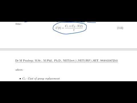 Replacement theory, Markovian decision models, Reliability, Failure rates