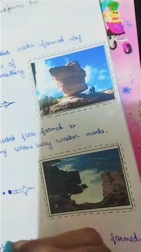 very aesthetic geography project