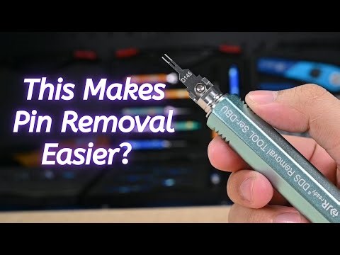 This Makes Pin Removal Easier. #PinRemovalTool #DualPinRemoval#molexconnector#diy#electricalwork