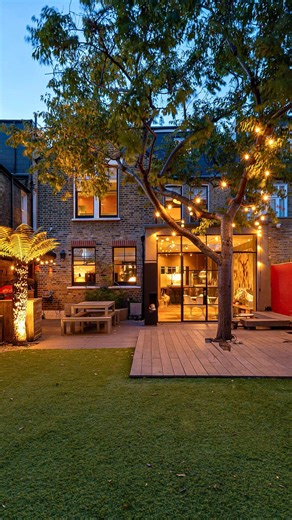 FOR SALE | Rodenhurst Road, SW4 An elegant double-fronted, five-bedroom semi-detached family home extending to approximately 3,000 sq ft over three floors. Meticulously refurbished and extended, the property combines classic proportions with contemporary finishes and includes off-street parking for at least two cars. The heart of the home is a spectacular 10-metre open-plan kitchen, dining, and living area. It features bespoke cabinetry, high-end appliances, polished concrete worktops, and a lar