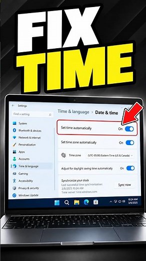 How to Fix Wrong Date and Time on Windows PC (Quick & Easy)
