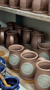 Every mug is complete with a custom logo! Pressed into every mug by hand! Unforgettable quality that lasts! . . . #deneenpottery #mnpottery #handmademug #potterymug #potterylove #handmadepottery #custommug #custompottery | Deneen Pottery