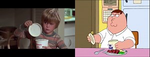 Family Guy and Kramer vs. Kramer - Peter Wants Ice Cream vs. Billy Acts Out #familyguy #kramervskramer #icecream #scenecomparison
