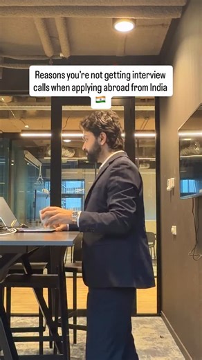 Anuj Sharma | Life Abroad & Career on Instagram: "Let’s be honest. It’s probably not the visa. It’s not bad luck. And it’s not that companies abroad don’t hire internationals. If you’re not getting interviews, it usually comes down to your application strategy. 🚩 You don’t clearly mention your visa status or right to work. Recruiters don’t like uncertainty. If they can’t instantly understand your eligibility, they move on. A simple line like “Open to relocation | Visa sponsorship required” remo