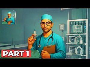 Doctor's Office Simulation Part 1 – Opening My First Clinic! | Hospital Tycoon