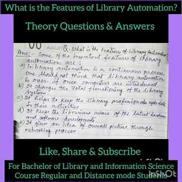 What is the Features of Library Automation?