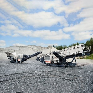 METSO LOKOTRACK LT220D MOBILE CRUSHING AND SCREENING PLANT