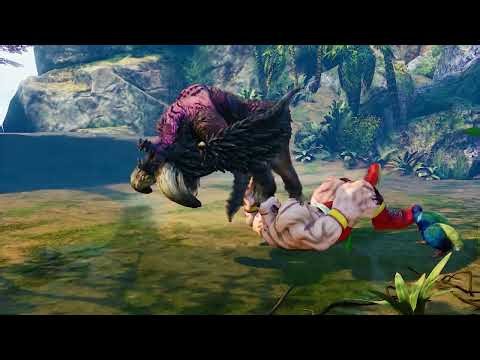 [Preview] Zangief's Tundra Storm on Nergigante - SFV Kemoryona