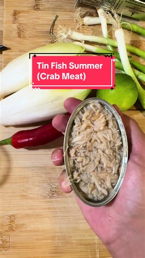 Barcelona Tin Fish Summer: Delicious Crab Meat Recipe