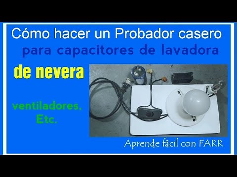 Cable de prueba para algunos capacitores. - \nTest lead for some capacitores.