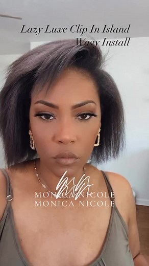3 tips to a seamless clip install... 1. Choose extensions that match your hair color and texture. This is a bit of a challenge for me because I am transitioning from a relaxer. But I was curious to see how the clips looked in there natural state with no product. 2. Use a teasing brush to tease the roots of your hair where you will be clipping in the extensions to create a secure base if your placing them between your natural hair. For this video I did the super lazy way and put the clips on top 