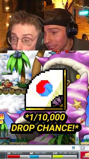 Getting The RAREST drop in Maplestory Classic!!!