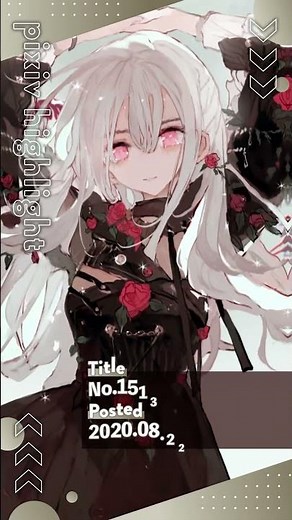 pixiv highlight - Qtonagi #shorts