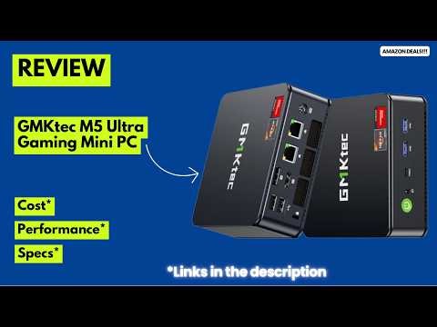 GMKtec M5 Ultra Mini PC Review (2026) – Ryzen 7 7730U, 16GB RAM, 512GB SSD 🚀 Triple 8K Display