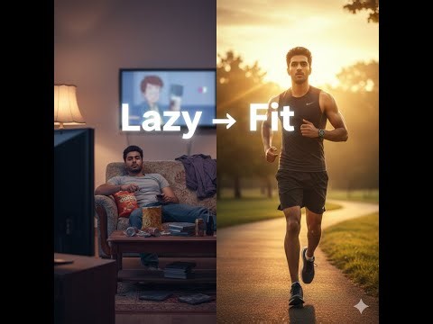 “Lazy Se Fit Tak“Ek Simple Challenge Ne Badal Di Aryan Ki Life | 150 Minute Exercise Challenge Story