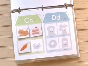 Alphabet Busy Book - Digital Download, Letter Sound Activity Book, Phonics Practice for Toddlers - Etsy