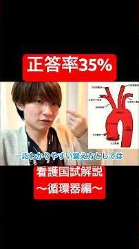 【正答率35%】循環器ナースが大動脈分枝解説【看護国試】#看護師国家試験 #看護師 #国家試験