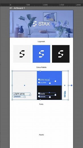 Here is an example of brand identity design. I design logos and identities that stand out.