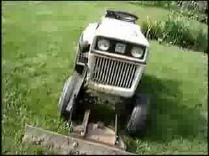1556 Bolens Husky Dirt Plow Attachment