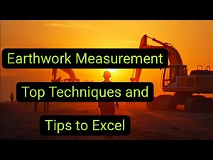 Earthwork Measurement Top Techniques and Tips to Excel #rabin1965