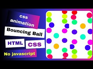 Learn How to Make Bouncing Balls Animation with CSS in 11 Minutes!