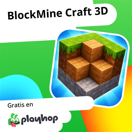 BlockMine Craft 3D: Juega en línea gratis en Playhop