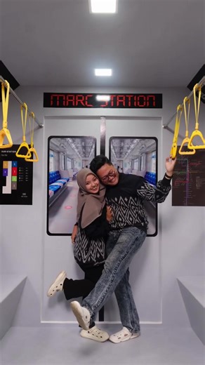 Marc Train Station Photography for Graduation and Prewedding