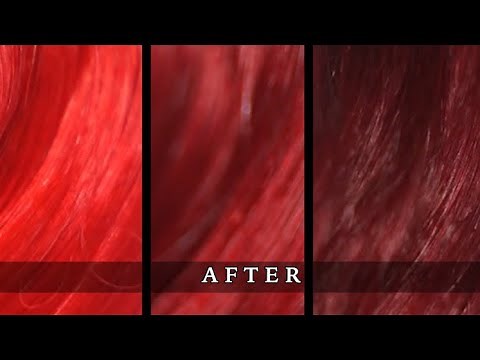 MANIC PANIC Vampire Red on Blonde, Dark blonde and Brown hair Review
