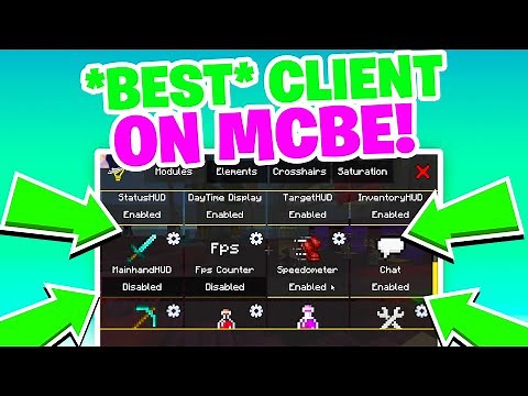 LIGHT CLIENT V4 For MCPE 1.20+ | Fps Counter, Hitboxes, Custom Crosshairs! (Minecraft Bedrock)