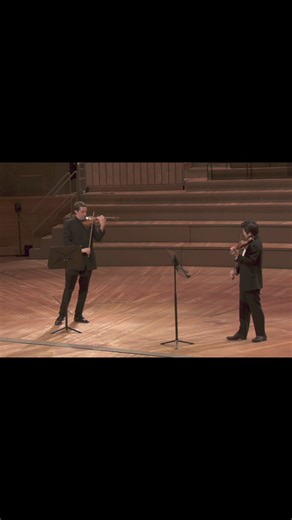 Two concertmasters, standing far apart to play Prokofiev in a completely empty Philharmonie. A unique musical experience during the Covid lockdown. Did you have unexpected musical experiences during that challenging time? | Noah Bendix-Balgley