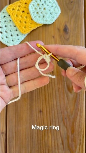 How to Make a Magic Ring ✨ Crochet Beginner Tutorial