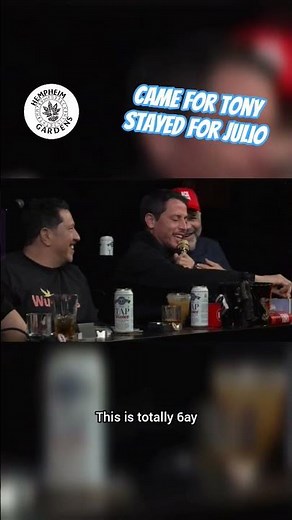 Came for Tony Stayed for Julio | Kill Tony #ComedyLife #ViralLaughs #FunnyMoment #HilariousShorts